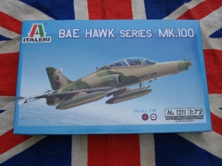 Italeri 1211  BAE Hawk series Mk.100